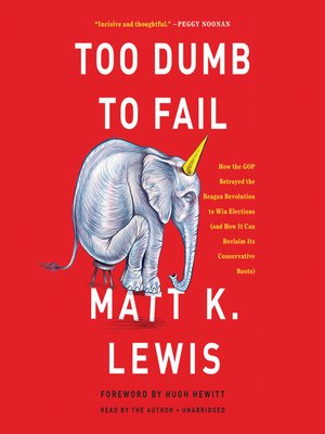 cover image of Too Dumb to Fail